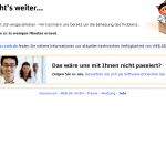 FreeMail Web.de Fehler